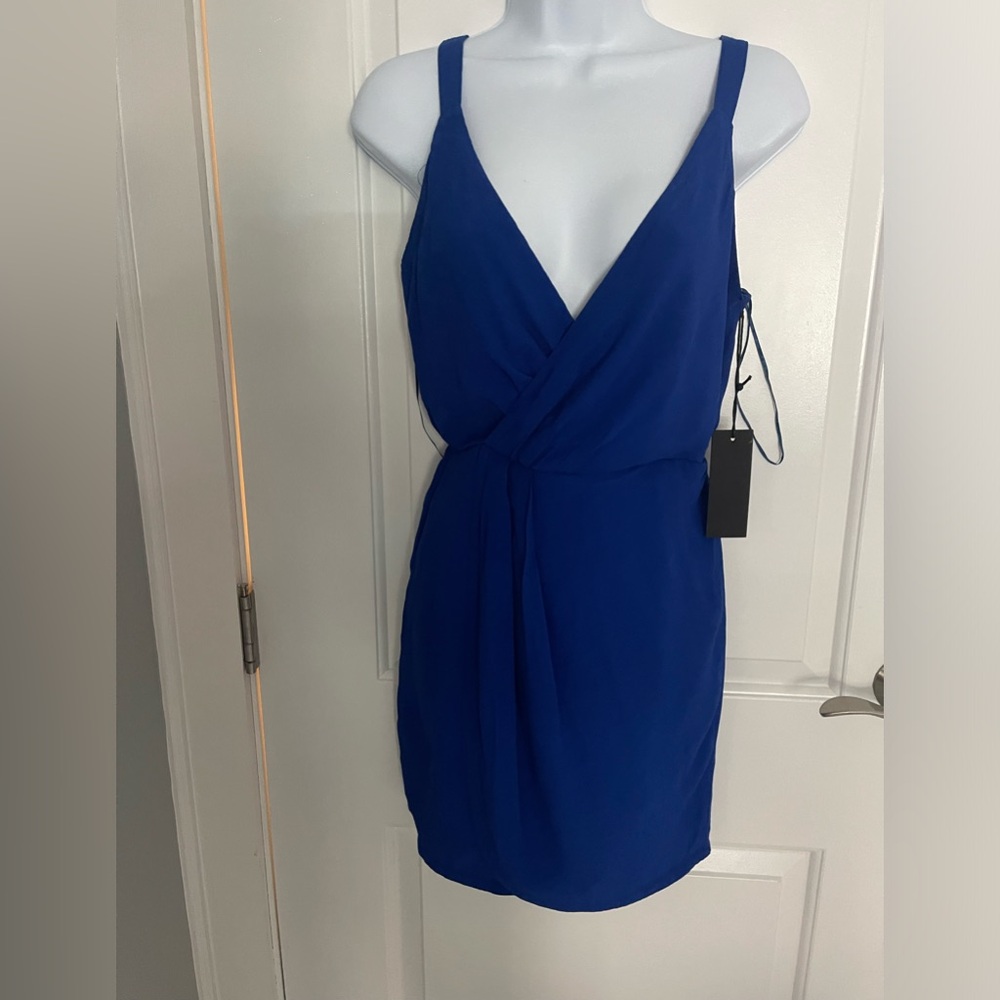 Naven summer Vacation ROYAL Blue Dress sun dress small
